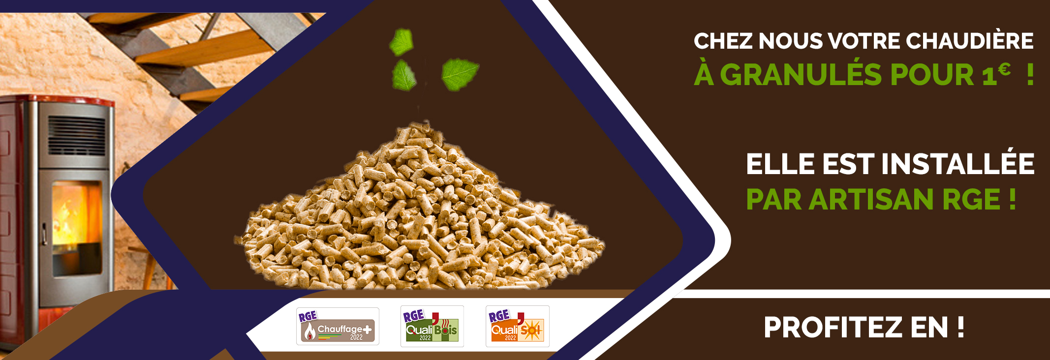 Chaudiere a granules 1 euro Bolbec 76210